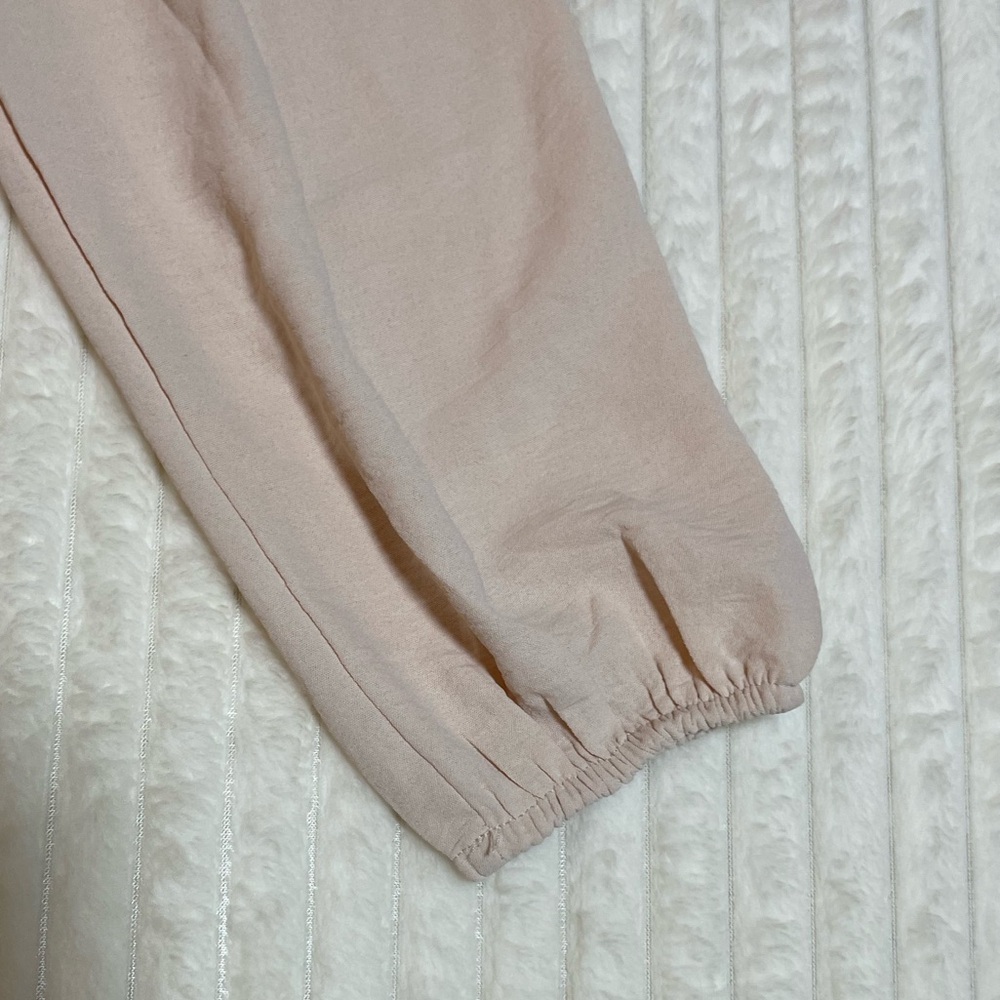 NWT | Olive & Oak | Cream Faux Wrap Blouse - Picture 8 of 15